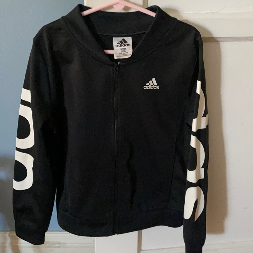 Adidas track jacket sz 7/8